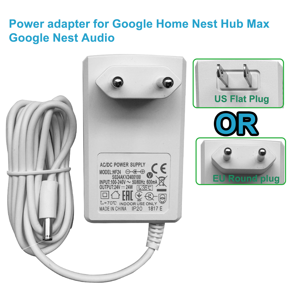 구글 홈 네스트 허브 맥스용 24V 전원 어댑터, 구글 - Google Speaker Nest Hub 리뷰 및 가격
