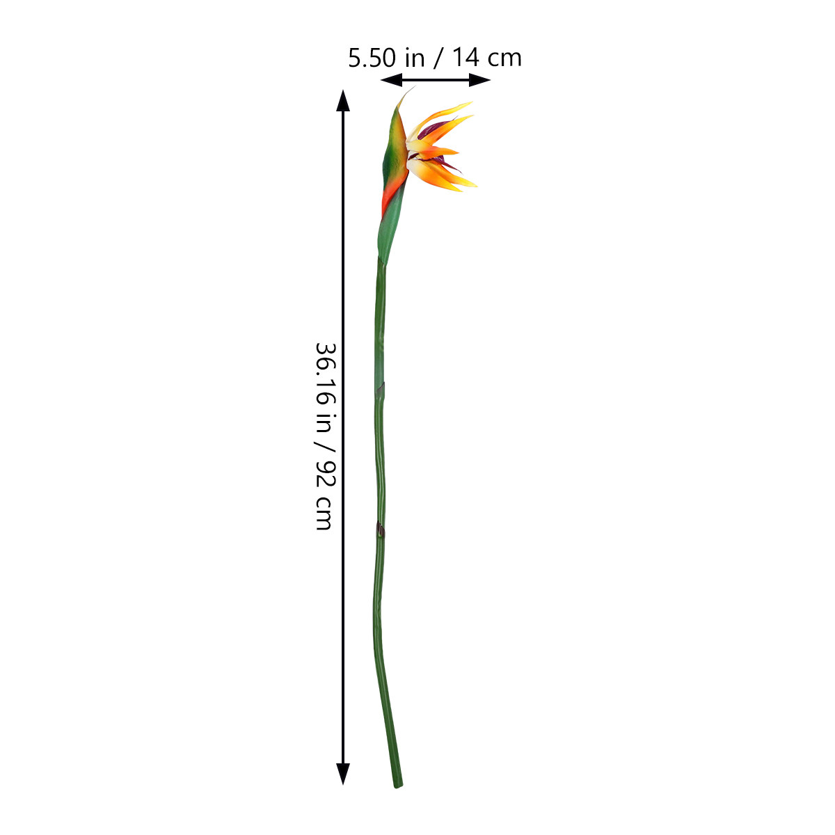 인공 파라다이스 버드 플랜트 리얼 터치 인조 스트렐리치 - Bird Paradise Strelitzia 리뷰 및 가격