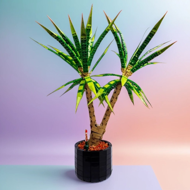 1961피스 MOC 드라세나 마르미나타 드래곤 트리 크 - Dracaena Marginata 리뷰 및 가격