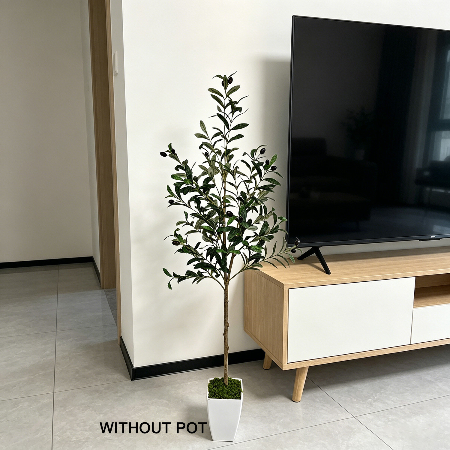 120-180cm 인조 올리브 나무 식물 실내외 장식용 - Ficus Lyrata Tree 리뷰 및 가격